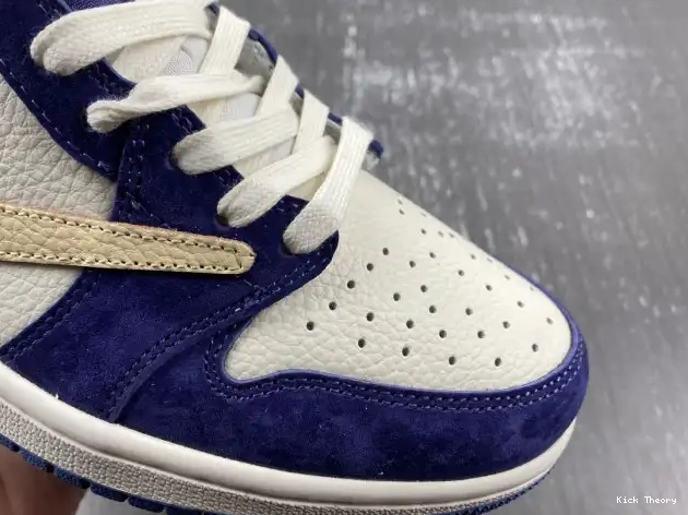 Kick Theory SCOTT TRAVIS X JORDAN CUSTOM 1 AIR DM7866-808 0511